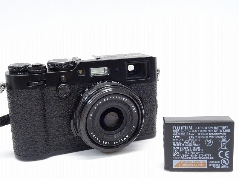 北海道札幌市にて、FUJIFILM X100F ブラック コンパクトデジタルカメラを買い取らせていただきました！