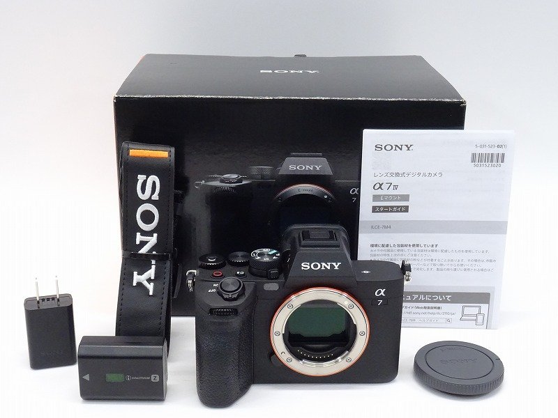 熊本県熊本市にて、SONY α7IV ILCE-7M4 ミラーレス 一眼カメラを買い取らせていただきました！
