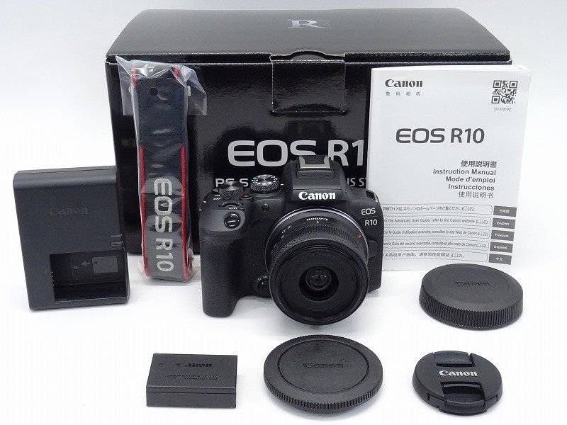 神奈川県藤沢市にて、Canon EOS R10 RF-S18-45 IS STM レンズキット ミラーレス 一眼カメラを買い取らせていただきました！